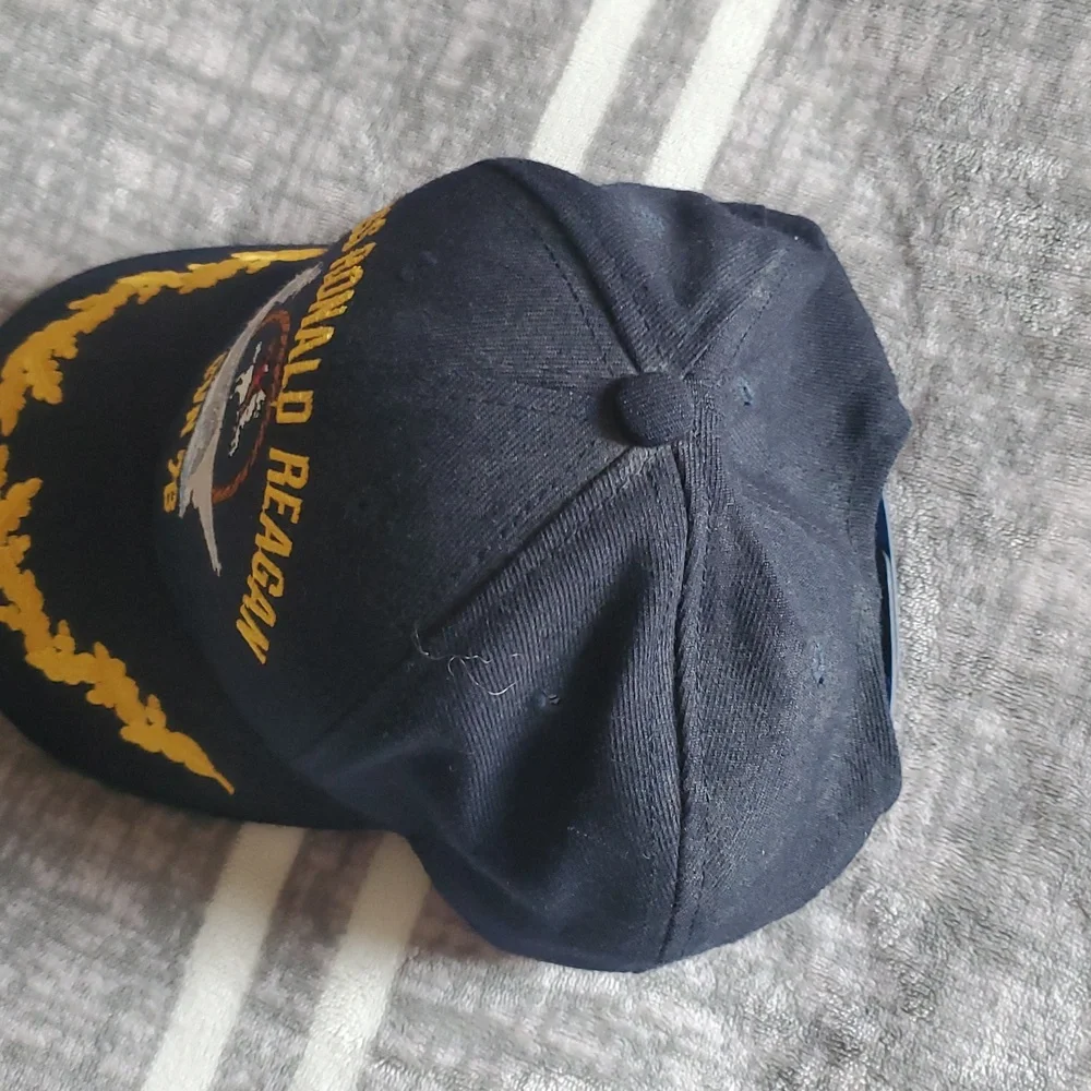 USS Ronald Reagan CVN-76 Navy Cap | Embroidered Military Hat - Picture 5 of 7